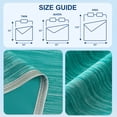 thumbnail image 3 of Teler Cooling Blanket Twin Size 60" x 80", Breathable Soft Summer Blanket for Hot Sleepers, Aqua Green, 3 of 8