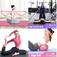 thumbnail image 3 of 13 Pcs Home Pilates Essentials Kit for Women, Pilates Kit for Home Workouts, Pilates Equipment with Figure 8 Resistance Band, 14" Magic Circle, Yoga Ring, Pilates Accessories Set for Starter Workout, 3 of 9