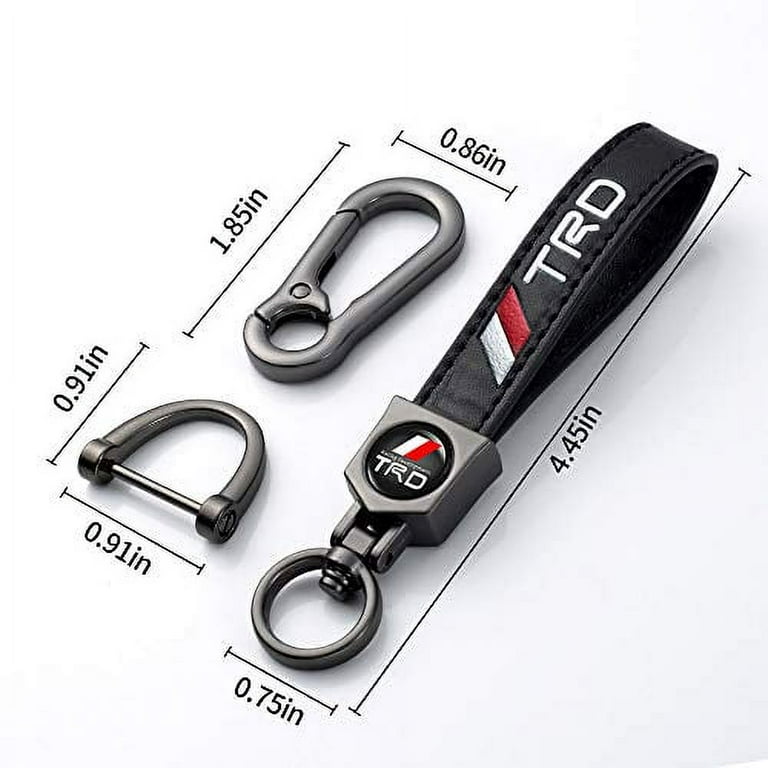 Andride Toyota leather imported key chain key ring with chrome car logo for  etios liva corolla innova camry fortuner cars Key Chain Price in India -  Buy Andride Toyota leather imported key