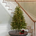 thumbnail image 3 of National Tree Company Pre-Lit Artificial Christmas Tree, Green, North Valley® Spruce, Clear Lights, Includes Stand, 4.5 Feet, 3 of 4