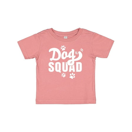 

Inktastic Dog Squad with Paw prints Gift Baby Boy or Baby Girl T-Shirt