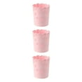 thumbnail image 2 of Wweixi Durable Trash Bin With Anti Slide Bottom Reliable And Convenient Prevents pink small size 3Set, 2 of 6