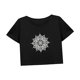 thumbnail image 5 of Camiseta corta informal para mujer, camiseta recortada transpirable a la moda de verano para mochilero XL, 5 of 7