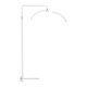 thumbnail image 2 of Luz de pestañas para extensiones de pestañas, luz de salón de belleza con soporte para teléfono, luz de medio círculo de 36 W, lámpara de pie LED para cuidado de la piel de Blanco Salvador Luz de piso, 2 of 10
