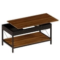 thumbnail image 1 of Mubson Mesa de centro con Doble Repisa y Compartimiento Plegable Piare, 1 of 1