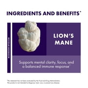 Host Defense Lions Mane - 60 Capsules (30 Servings)