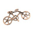 thumbnail image 5 of Vintage Alloy Cast Puzzle Box Metal Lock Toys IQ Mind Brain Teaser Game G, 5 of 5