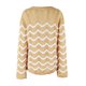thumbnail image 2 of Ailaofu Women's Casual Long Sleeve Loose Tunic Tops Lightweight Crochet Knit Striped Sweaters Blouses, 2 of 4