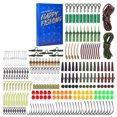 thumbnail image 2 of Kit Equipos Pesca Carpas Señuelo Cebo Suave Y Dura Capa Engranajes Metal Cuchara Plantilla para La Cigüeñal Los Picos T, 2 of 9