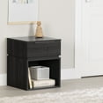 thumbnail image 2 of South Shore Hourra, Contemporary Nightstand, Gray Oak, 2 of 11