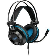 iLive 3.5mm Wired Gaming Headphone with Microphone, Over-ear, IAHG39B, Black