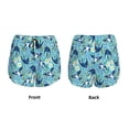 thumbnail image 6 of Goofa Flying Swallows Printed Women 2 in 1 Running Shorts,Quick Dry Athletic Workout Shorts,High Waisted Athletic Shorts with Liner Pockets-Medium, 6 of 9