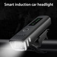 thumbnail image 4 of Bicycle Front Light Rechargeable Bike Headlight Waterproof LED Front Light Fits Mountain Road Bike Kids Men Cycling Commuter, 4 of 5