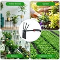 thumbnail image 2 of Specollect Clearance 5Pcs Gardening Tool Kit Double-Sided Hand Plow Hoe Spade & Shovel & Rake, Trowel, Weeder, for Any Vegetable or Flower Garden, 2 of 6
