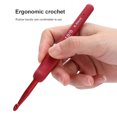 thumbnail image 4 of Crochet Starter Kit, Crochet Needle Set Comfortable Grip 9Pcs with Thumb Rest for Household, 4 of 7