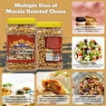 thumbnail image 2 of Rani Roasted Chana (Chickpeas) Masala Flavor 14oz (400g) PET Jar ~ All Natural | Vegan | No Preservatives | Gluten Friendly | Kosher |  Indian Origin | Ready to Eat | Seasoned with 7 Spices, 2 of 10