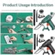 thumbnail image 3 of 3-in-1 Welding, Cutting & Rust Remoal Kit - Fast Heating, Ergonomic, Ideal for Beginners & DIY, 3 of 5