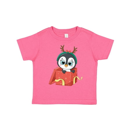 

Inktastic Christmas Penguin Gift Toddler Boy or Toddler Girl T-Shirt