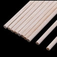 thumbnail image 4 of Balsa Dowel Rods (5cm 12cm 30cm) Long 5mm For working Modeling , 10pcs 300mm, 4 of 8