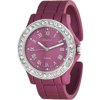 Brinley Co. Women's Rhinestone-Accented Roman Numeral Cuff Watch