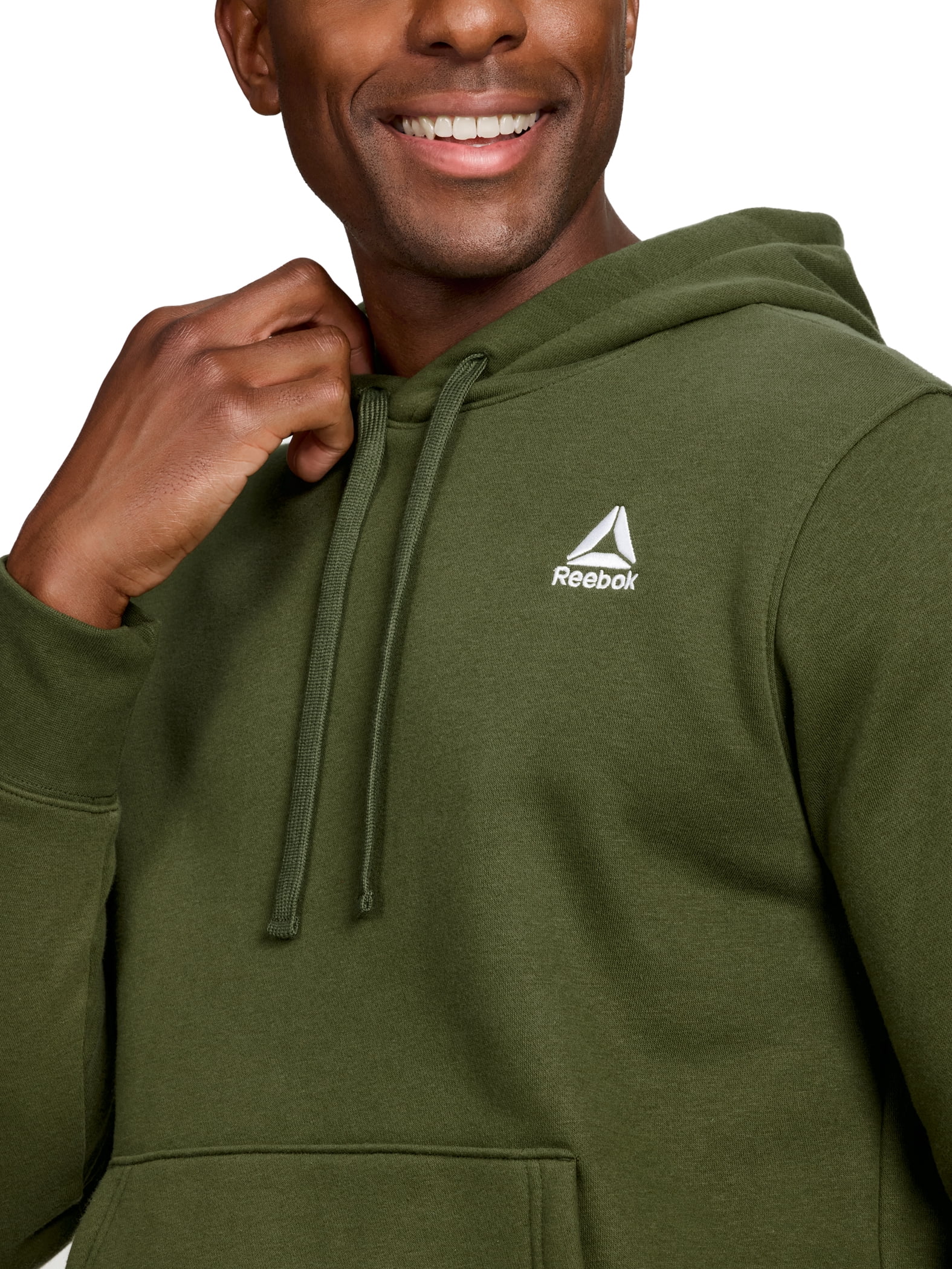 Reebok Men's and Big Men's Game Day Fleece Left Chest Hoodie, Sizes XS-5XL