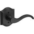 thumbnail image 1 of Baldwin Reserve HDCURRTAR190 Half Dummy Right Hand Curve Lever and Traditional Arch Rose Satin Black Finish, 1 of 4