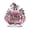 A, variant on Pink Rhinestone Ghost Pumpkin Figurine, Crystal Sparkle Halloween Tabletop Ornament with Lettering, Glam Pinkoween Spooky Decor for Mantel Shelf Tiered Tray Adult Women Holiday Gift-A