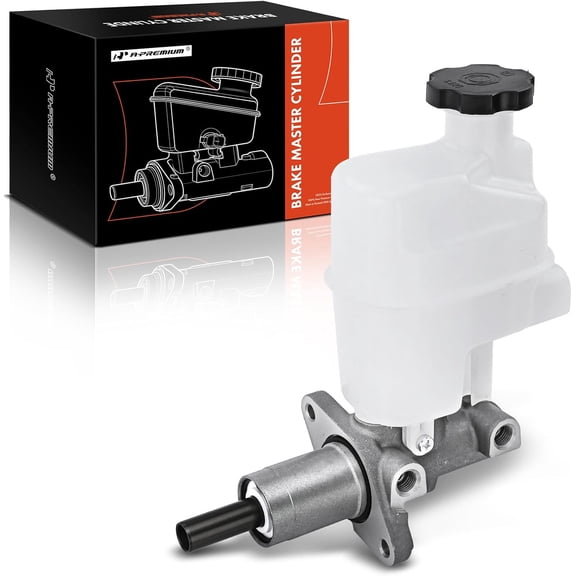 A-Premium Brake Master Cylinder with Reservoir and Cap Compatible with Chevy, Pontiac and Saturn Vehicles - Malibu 2008-2012, G6 2008-2010, Aura 2008-2009 - Replaces 3F1Z2140BA