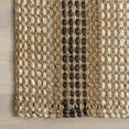 thumbnail image 4 of nuLOOM Haven Striped Chunky Jute Area Rug, 4' x 6', Haven Natural, 4 of 8
