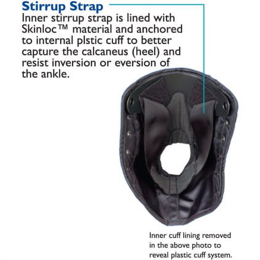 NEW MedSpec ASO EVO Speed Lacer Ankle Brace Stabilizer Black