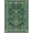 Green, Pattern 5, variant on Design&I 8'x10' Washable Area Rug Dinosaur Understated Dino Stem Asymmetrical Covering Decorations for Dining Room, Large Office, Lounge, Snag-Free