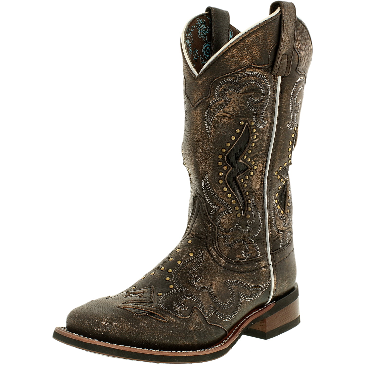 womens tan mid calf boots