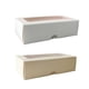 thumbnail image 4 of Cateissary Cajas de regalo de papel de 20 piezas, soporte para pendientes, embalaje, pastel, galletas, vitrina para Navidad, fiesta de Año Nuevo Almacenamiento y organización del hogar Blanco, 4 of 6