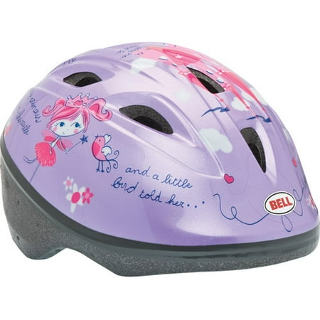 Bell Sports Zoomer Castle Purple Bike Helmet, Toddler