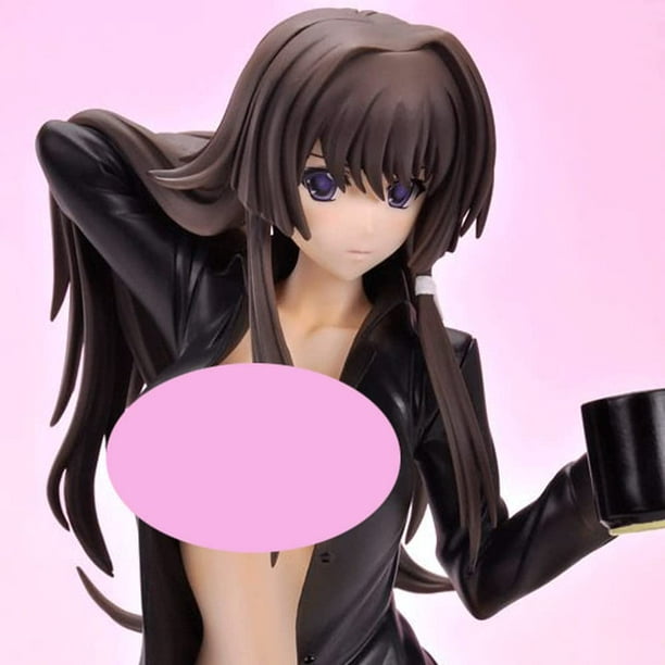Anime Character Huang Weiyi Off Style /6 Ecchi Figure Anime Kneeling  Cute Exposed Busty Doll Statue Otaku Collectibles Toy Jewelry Gift PVC  Model H  Inch 