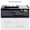 thumbnail image 3 of Batería para impresora DFTIM 7.4 V 3400 mAh para modelos Zebra, 3 of 6