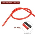 thumbnail image 2 of 14 Gauge Silicone Wire 14AWG Stranded Wire Tinned Copper Wire High Temp Wire Black/Red 1.5m/4.92ft 2pcs, 2 of 7