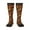 2 Black-1, variant on Thanksgiving Turkey Knee Socks, High Socks Long Stretchy Sock Women Knee High Stocking, Long Socks for Women