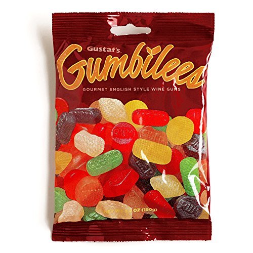 Gumbilee's Wine Gums 5.2 oz each (4 Items Per Order)
