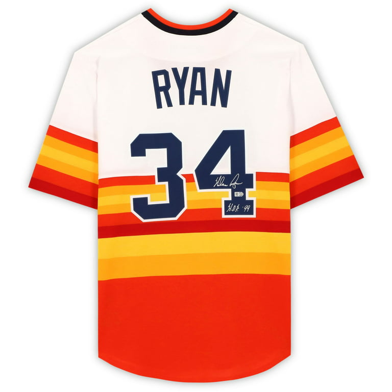Nolan Ryan Houston Astros Autographed Baseball with Multiple