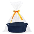 thumbnail image 1 of Cesta pequeña de cuerda azul marino Basket Pro Goleem 30 x 20 x 13 cm, 1 of 7