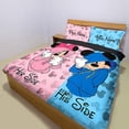 thumbnail image 3 of His Side Her Side - Juego de cama personalizado para ratón, 3 of 5