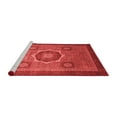 thumbnail image 2 of Ahgly Company Machine Washable Indoor Rectangle Oriental Red Modern Area Rugs, 2' x 4', 2 of 4