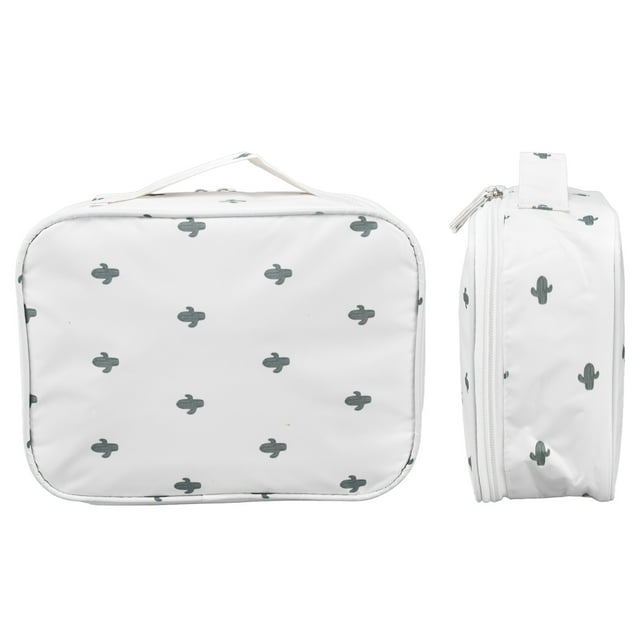 Bolsa De Aseo, Neceser De Viaje, Organizador De Cosméticos, Impermeable, De Nailon, Portátil, Diseño Moderno, Gran Capacidad Para Artículos De Tocador, Champú, Cuidado De