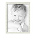 thumbnail image 2 of ArtToFrames 10" x 13" White Square Star Emboss Picture Frame, 10x13 inch White Wood Poster Frame (WOM-5125), 3 Pack, 2 of 6