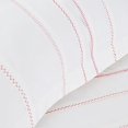thumbnail image 2 of Textrade CASPIANQ Housse de Couette et Deux Taies Standard Grand - Blanc, 2 of 5