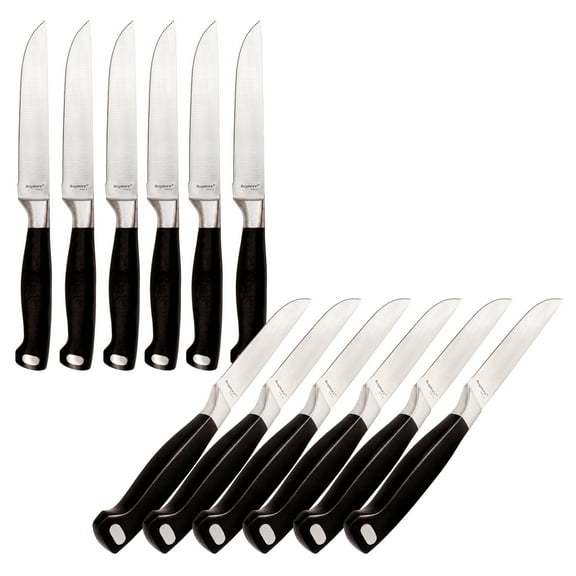 BergHOFF Bistro 12pc Stainless Steel Steak Knife Set, 4.25"
