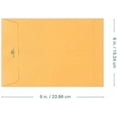 thumbnail image 2 of 6x9 Clasp Envelopes – 500 Pack Brown Kraft Catalog Envelopes with Clasp Closure & Gummed Seal – 28lb Heavyweight Paper Mailing Manila Envelopes for Home, Office, Business, Legal, or School$$Office, 2 of 6