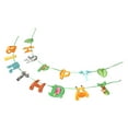 thumbnail image 4 of Banner de feliz cumpleaños de Safari Bling Bling Pancarta de cumpleaños de jungla reutilizable, 4 of 12
