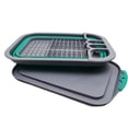 thumbnail image 2 of SAMMART 7.5L (2 Gallon) Collapsible Dish Drainer with Drainer Board - Foldable Drying Rack Set - Portable Dinnerware Organizer - Space Saving Kitchen Storage Tray, 2 of 5